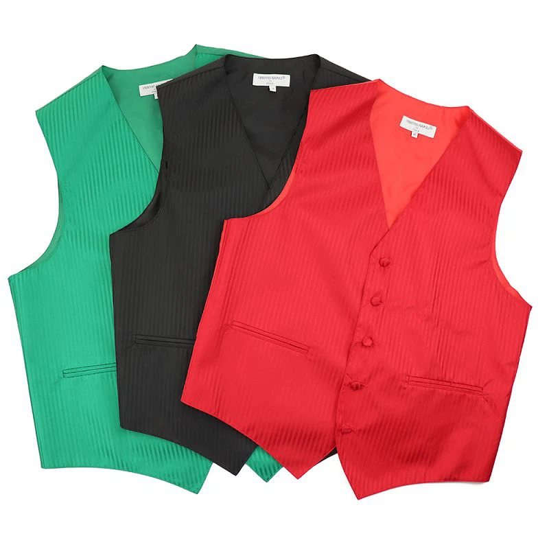 Pinstripe Suit Vest