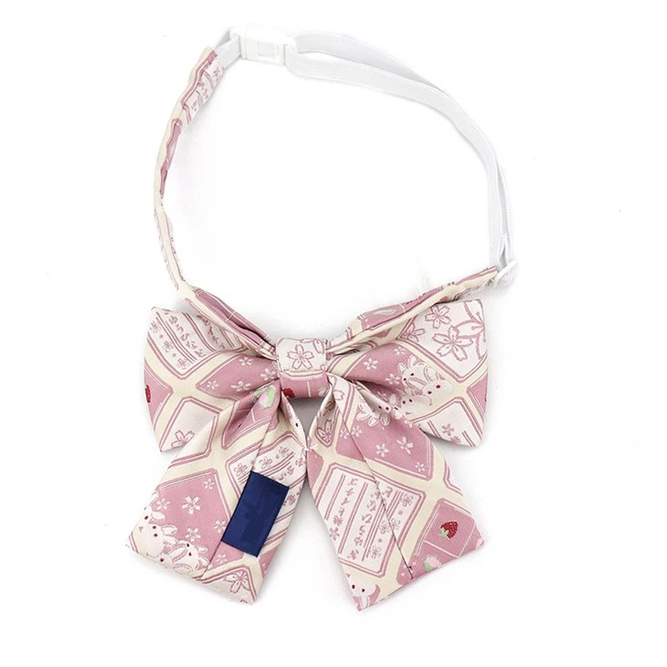 Blush Pink Bow Tie