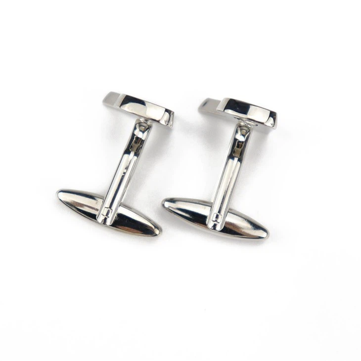 Silver Initial Cufflinks