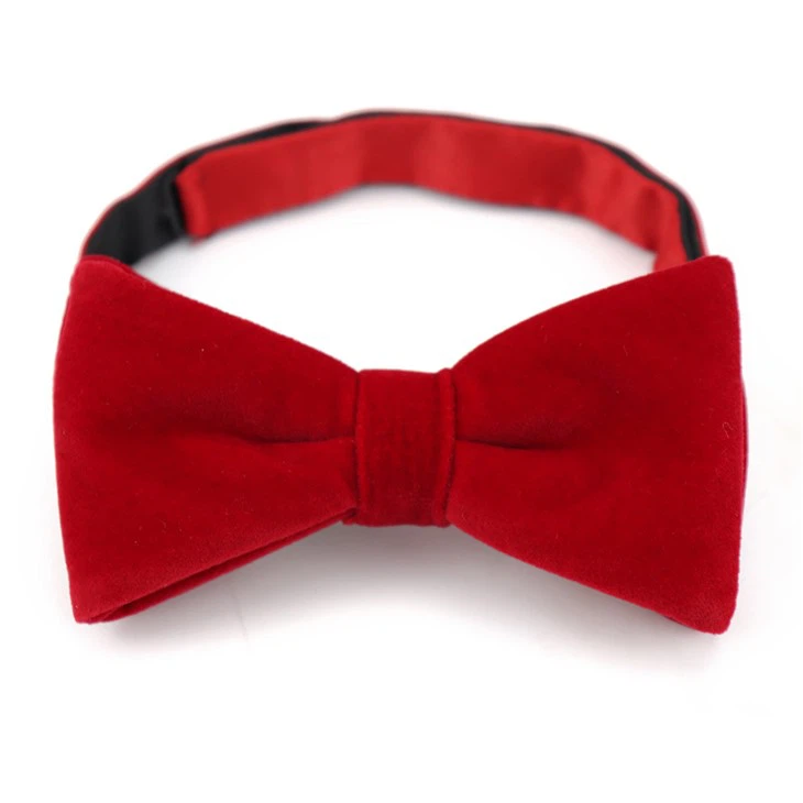 Red Velvet Bow Tie