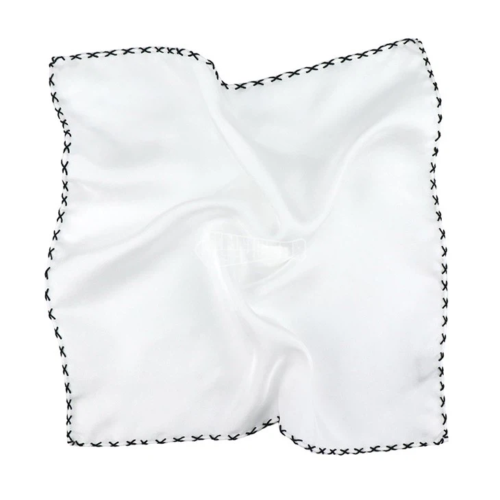 Rolled hem handkerchief